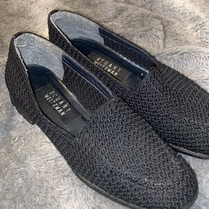 Stewart weitzman boack crochet slip on shoes size 6-7
